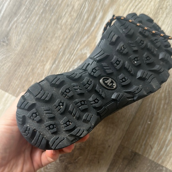 Merrell Kids Moab 2 Brown Hiking Shoes - Picture 5 of 10